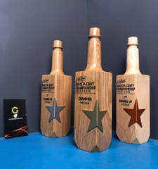 Cúp biểu tượng gỗ kim loại