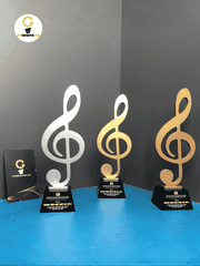 Cúp nốt nhạc sự kiện âm nhạc mới nhất 2026