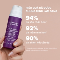 Tinh chất chống lão hóa giúp mờ vết thâm và nếp nhăn Clinical 0.3% Retinol + 2% Bakuchiol Treatment