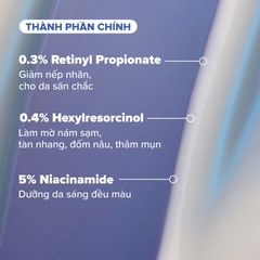 Tinh chất 3 tác động chống lão hóa, mờ thâm nám, giảm nếp nhăn và săn chắc da Resist Triple Active Total Repair Serum 30ml