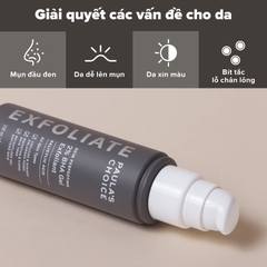 Gel loại bỏ tế bào chết giảm mụn và thu nhỏ lỗ chân lông 2% BHA - Skin Perfecting 2% BHA Gel Exfoliant 100ml