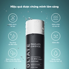 Dung dịch loại bỏ tế bào chết Skin Perfecting 2% BHA Liquid Exfoliant