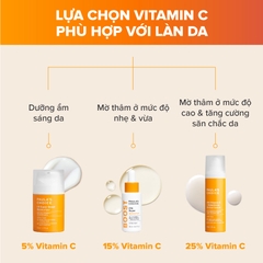 Kem dưỡng ẩm làm sáng da, tăng sinh collagen và giúp da mềm mịn với 5% Vitamin C C5 Super Boost Moisturizer