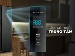 [Khuyến mại] Chính hãng [CHỈ GIAO MIỀN NAM] Tủ lạnh Side by Side Casper EcoFresh 458L RS-460PG - Tiết kiệm điện - Chính hãng - Bảo hành 2 năm Mới 100% bảo hành chính hãng giá rẻ nhất thị trường