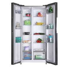 [Khuyến mại] Chính hãng [CHỈ GIAO MIỀN NAM] Tủ lạnh Side by Side Casper EcoFresh 458L RS-460PG - Tiết kiệm điện - Chính hãng - Bảo hành 2 năm Mới 100% bảo hành chính hãng giá rẻ nhất thị trường