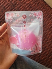 Bóng Thạch rửa mặt Sakura Mochi Jelly Nhập Khẩu Nhật Bản Phan An Garden Nine's Beauty Phan An Green SMゼリーソープ 80Gr