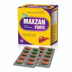 Maxzan Thực phẩm chức năng giải độc gan giúp thanh nhiệt Giải độc Mát gan Giúp bảo vệ tăng cường chức năng gan Hạn chế tác hại của rượu bia hóa chất dùng cho người Viêm gan xơ gan men gan cao Nine's Beauty Phan An Green