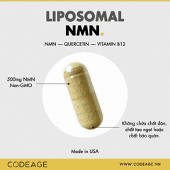 Viên chống lão hoá Codeage Liposomal NMN Vũ trụ khỏe đẹp