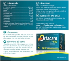 [Chính Hãng] Thực phẩm chức năng giải độc gan Ortacare, hỗ trợ thanh nhiệt, giải độc, mát gan Nine's Beauty Nines Beauty Dược Mỹ Phẩm Phan An Green