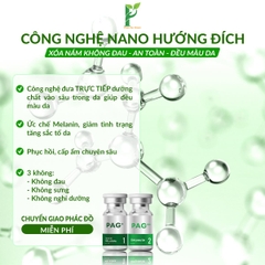 [Chính hãng] Hộp 10 lọ PAG++ (PAG2) Ampoule tinh chất nuôi da chuyên biệt Phan An Green Nine's Beauty Vũ trụ khỏe đẹp