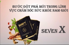 Seven X Thực phẩm bảo vệ sức khỏe hỗ trợ sinh lý nam tăng cường sức khỏe toàn diện