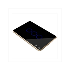 Công tắc cảm ứng kính phẳng viền nhôm