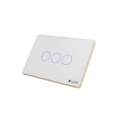 Công tắc cảm ứng kính phẳng viền nhôm