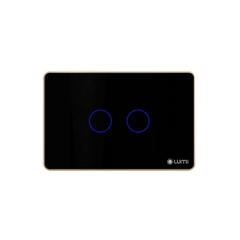 Công tắc cảm ứng kính phẳng viền nhôm