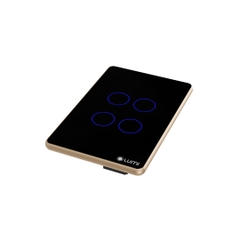 Công tắc cảm ứng kính phẳng viền nhôm