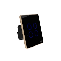 Công tắc cảm ứng kính phẳng viền nhôm