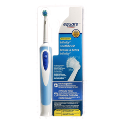 Bàn Chảy Đánh Răng Điện Equate Infinity Toothbrush ( kèm 1 bàn chảy thay thế ) 