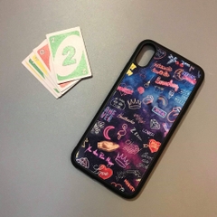 Ốp lưng điện thoại iPhone Unique Casein họa tiết neon NEON011