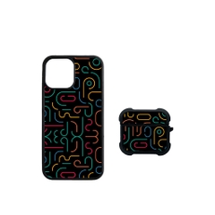 Combo Ốp lưng iPhone và Case AirPods Chống sốc Unique Case CB514