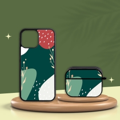 Combo Ốp lưng iPhone và Case AirPods Tropical Oops OPCBA040