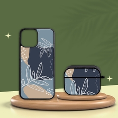 Combo Ốp lưng iPhone và Case AirPods Tropical Oops OPCBA041