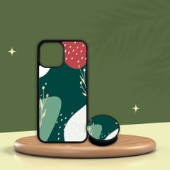 Combo Ốp lưng iPhone và Giá đỡ điện thoại Tropical Oops OPCBP040