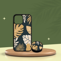 Combo Ốp lưng iPhone và Giá đỡ điện thoại Tropical Oops OPCBP046