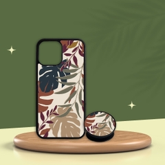Combo Ốp lưng iPhone và Giá đỡ điện thoại Tropical Oops OPCBP047