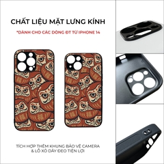 Ốp lưng Unique Case dành cho điện thoại iPhone phong cách Nhật Bản Japanese Style CHAT118