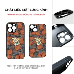 Ốp lưng Unique Case dành cho điện thoại iPhone phong cách Nhật Bản Japanese Style CHAT121