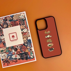 Ốp lưng Unique Case dành cho điện thoại iPhone phong cách Nhật Bản Japanese Style CHAT122