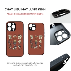 Ốp lưng Unique Case dành cho điện thoại iPhone phong cách Nhật Bản Japanese Style CHAT123
