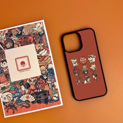 Ốp lưng Unique Case dành cho điện thoại iPhone phong cách Nhật Bản Japanese Style CHAT123