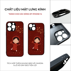 Ốp lưng Unique Case dành cho điện thoại iPhone cặp đôi LOVE067 Couple Collection - mẫu nữ