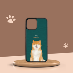 Ốp lưng Woof in hình chó Shiba Inu dog dành cho điện thoại Oops Case OPCA024
