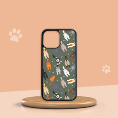 Combo Ốp lưng iPhone và Case AirPods Meow in hình mèo Oops OPCBA034