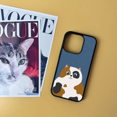 Combo Ốp lưng iPhone và Giá đỡ điện thoại Meow in hình mèo Oops Case OPCBP035