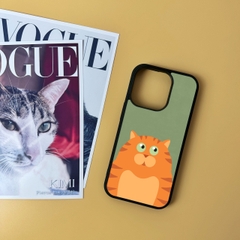 Combo Ốp lưng iPhone và Giá đỡ điện thoại Meow in hình mèo Oops Case OPCBP036