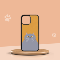 Combo Ốp lưng iPhone và Giá đỡ điện thoại Meow in hình mèo Oops Case OPCBP037