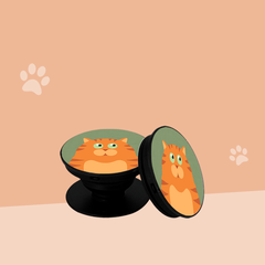 Giá đỡ điện thoại Giá đỡ điện thoại Meow in hình mèo Oops Case OPPSK036