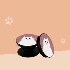 Giá đỡ điện thoại Giá đỡ điện thoại Meow in hình mèo Oops Case OPPSK038