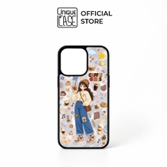 Ốp lưng Unique Case dành cho iPhone in hình Coffee Girls WOM058 - ảnh 1