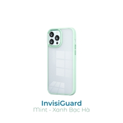 Ốp lưng điện thoại Unique Case trong cho iPhone 14 / 14 Plus / 14 Pro / 14 Pro Max InvisiGuard hỗ trợ sạc không dây IG14