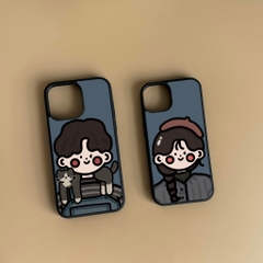 Ốp lưng couple dành cho điện thoại iPhone Oops Case cặp đôi nam nữ OPCA062 - ảnh 2
