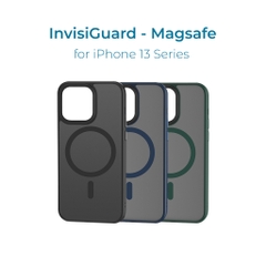Ốp lưng điện thoại chống sốc Unique Case dành cho 13 / 13 Pro / 13 Pro Max InvisiGuard nam châm Magsafe IG13MS