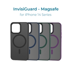 Ốp lưng điện thoại chống sốc Unique Case dành cho 14 / 14 Plus / 14 Pro / 14 Pro Max InvisiGuard IG14MS