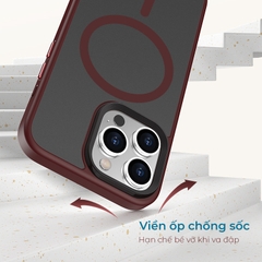 Ốp lưng điện thoại chống sốc Unique Case dành cho 14 / 14 Plus / 14 Pro / 14 Pro Max InvisiGuard IG14MS