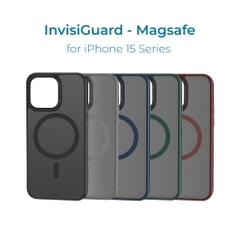 Ốp lưng điện thoại chống sốc Unique Case dành cho 15 / 15 Plus / 15 Pro / 15 Pro Max InvisiGuard IG15MS