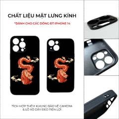 Ốp lưng Unique Case dành cho điện thoại iPhone Tết 2024 Collection TET055 in hình rồng