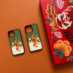 Ốp lưng Unique Case dành cho điện thoại iPhone Tết 2024 Collection TET054 in hình rồng